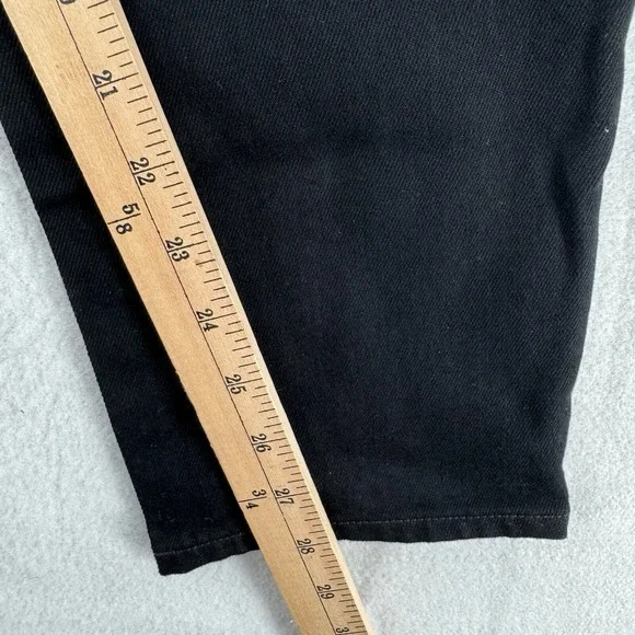 Old Navy OG Straight Jeans Womens 12 High Rise Built-In Warm Black Stretch NEW - Picture 7 of 9